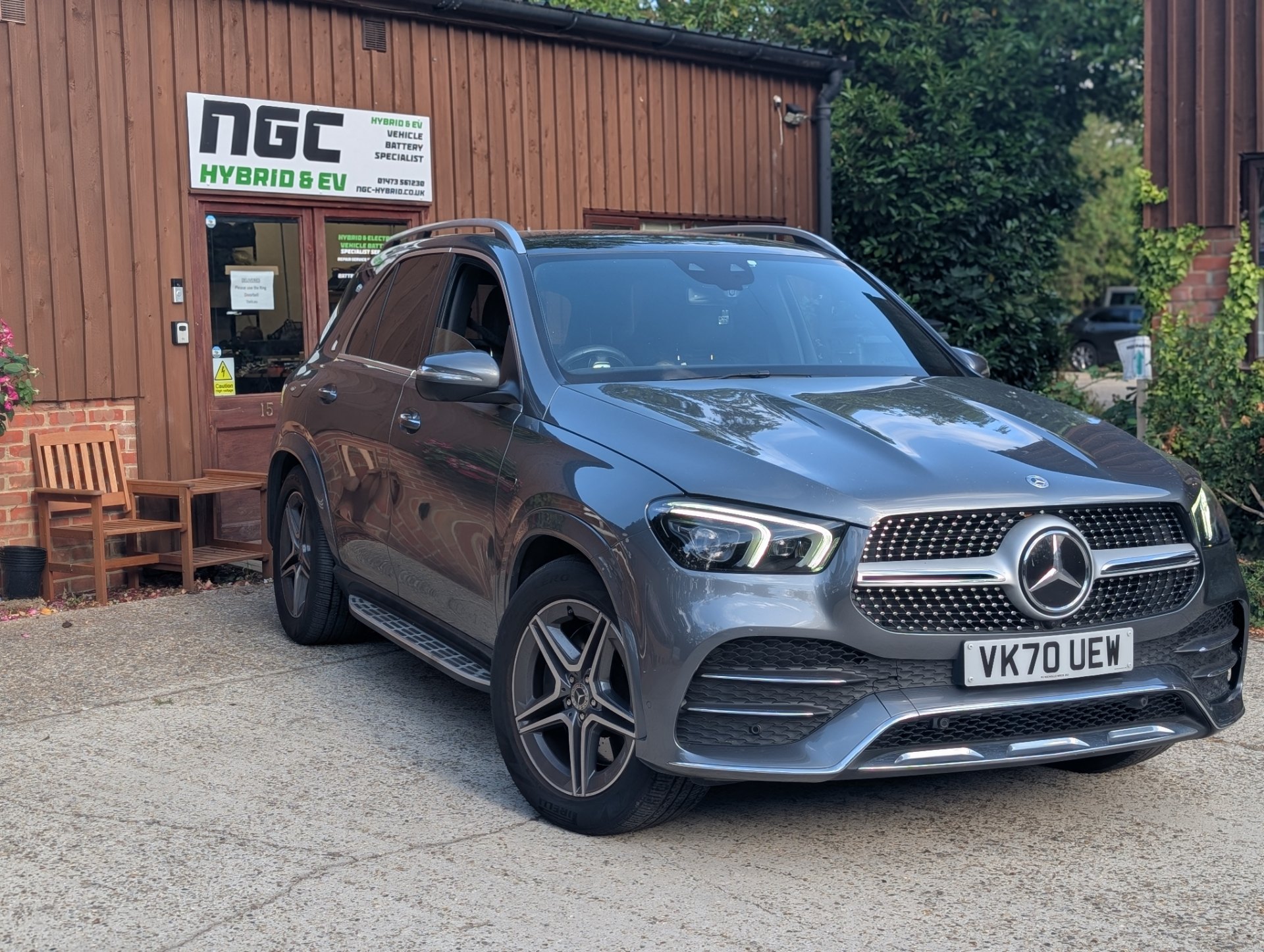 Mercedes GLE350d 2020 — Battery Isolation Fault